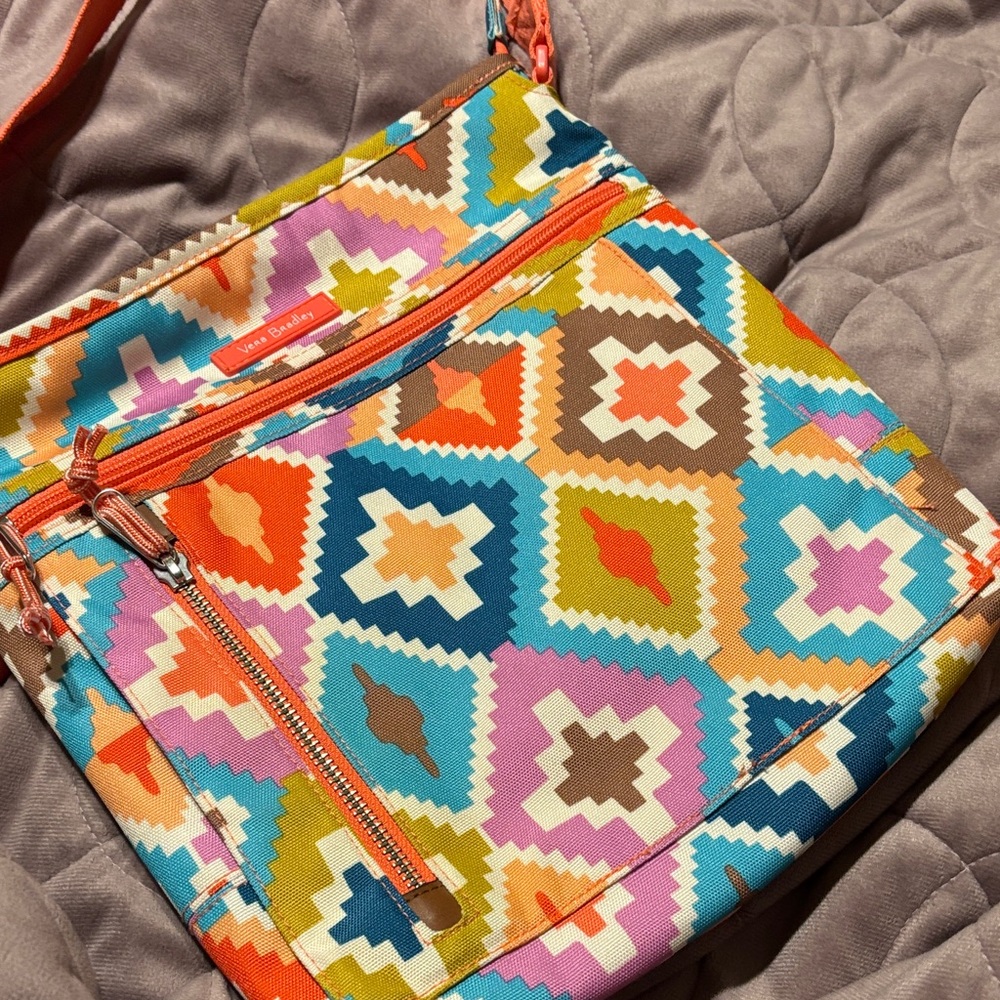Vera Bradley Multicolor Geometric Crossbody Bag